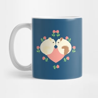 Chinchilla Couple Mug